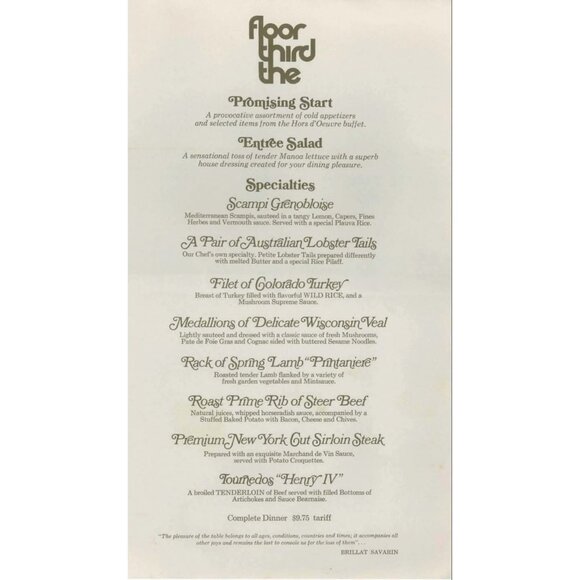 Vintage Restaurant Ware The Third Floor Hawaiian Regent Hotel Dinner Plate - Picture 7 of 8